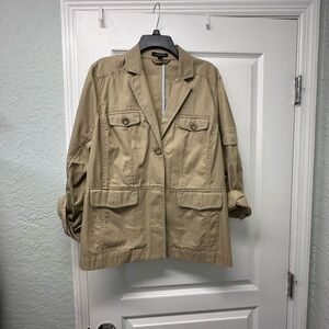 Lands' End Women's Tan Jacket